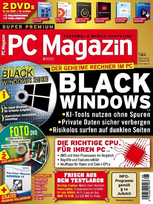 Title details for PC Magazin/PCgo by Weka Media Publishing GmbH - Available